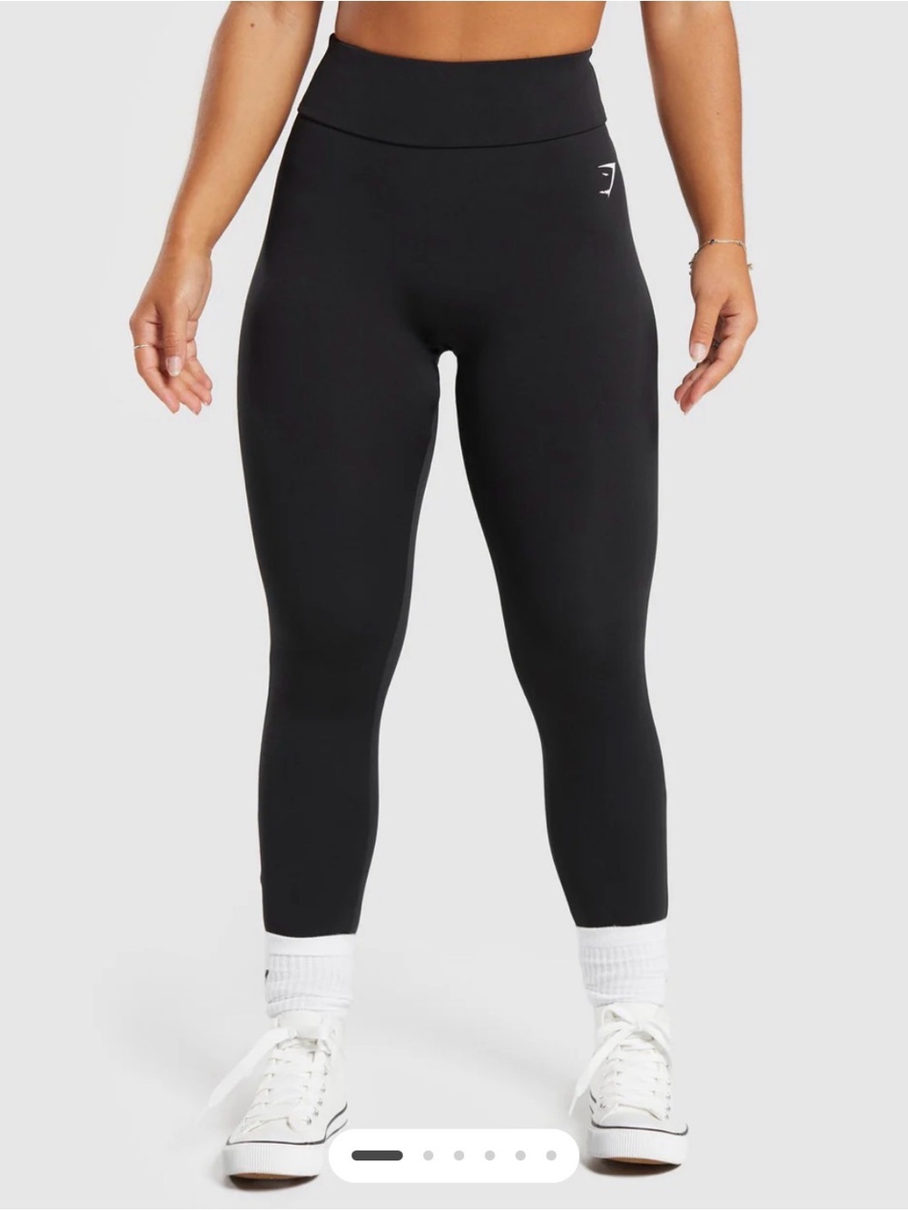 Gymshark Black High-Rise Performance Leggings